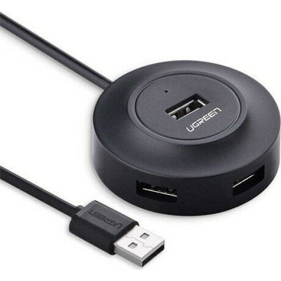 Ugreen CR106 USB 2.0 Hub 4 Θυρών με σύνδεση USB-A