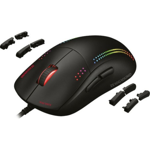 Zeroground MS-4300WG KIMURA v3.0 Ασύρματο RGB Gaming Ποντίκι 10000 DPI Μαύρο