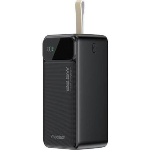 Choetech B732 Power Bank 50000mAh 22.5W με 2 Θύρες USB-A και Θύρα USB-C Power Delivery Μαύρο