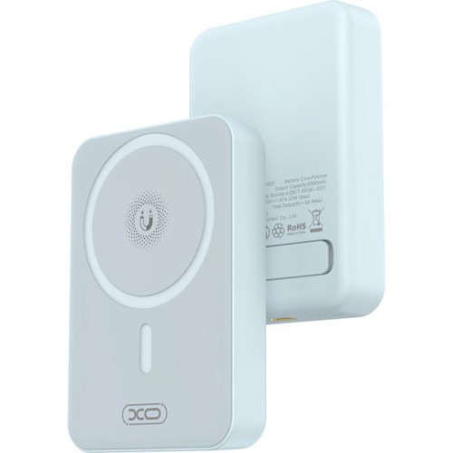 XO PR231 MagSafe Power Bank 10000mAh 15W Quick Charge 2.0 Γαλάζιο