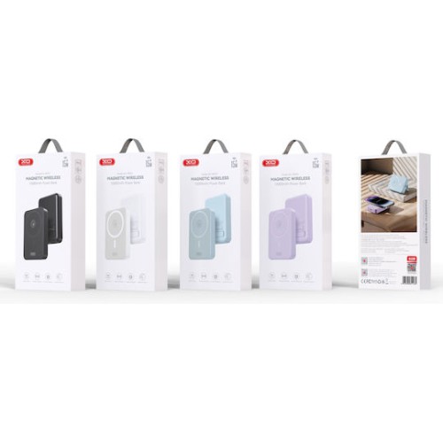 XO PR231 MagSafe Power Bank 10000mAh 15W Quick Charge 2.0 Μαύρο