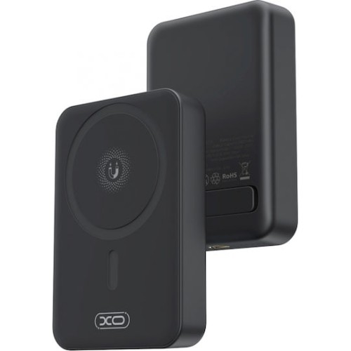XO PR231 MagSafe Power Bank 10000mAh 15W Quick Charge 2.0 Μαύρο