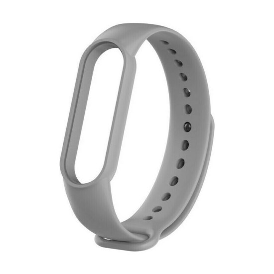 Λουράκι Σιλικόνης Mi Band 5/6/7, Γκρι