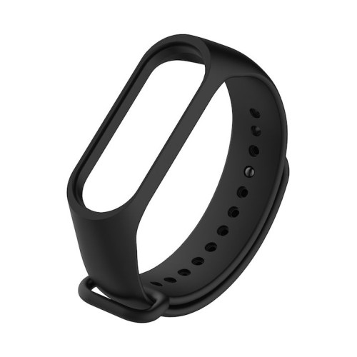 Λουράκι Σιλικόνης Mi Band 3/4, Μαύρο