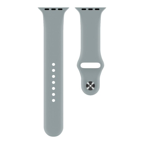 Λουράκι Κλασσικό Σιλικόνης Universal Smartwatch 42/44/45/49MM, Γκρι