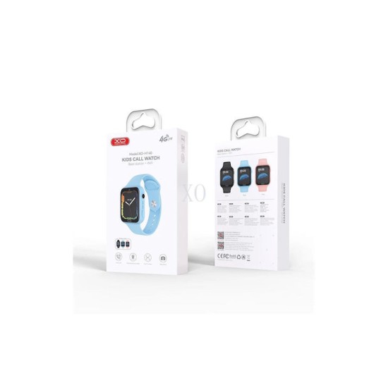XO H140 Kids Smart 4G Watch, ΜΑΥΡΟ