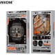 WK WH-03 Aluminium Smartwatch με Παλμογράφο (Γκρι)
