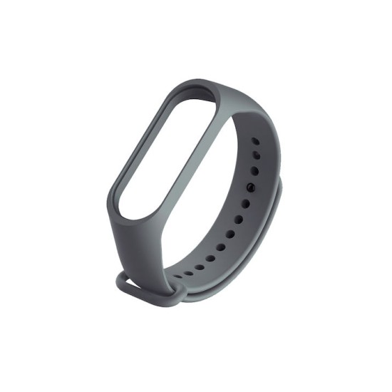 Λουράκι Σιλικόνης Mi Band 3/4, Γκρι
