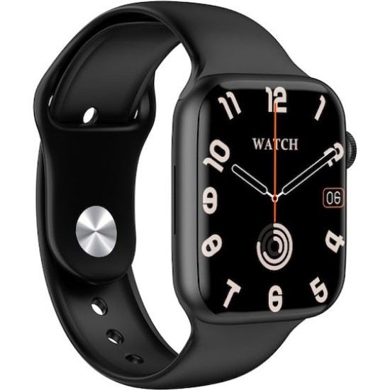 Platinet PSMART29B Smartwatch με Παλμογράφο (Μαύρο)