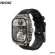WK WH-03 Aluminium Smartwatch με Παλμογράφο (Γκρι)