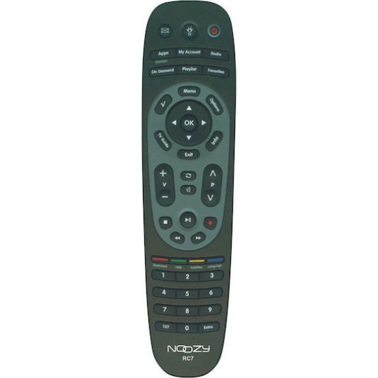 Noozy Συμβατό Τηλεχειριστήριο RC7 για Ψηφιάκους Δέκτες Nova
