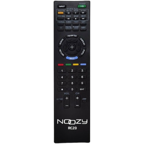 Noozy Συμβατό Τηλεχειριστήριο RC20 για Τηλεοράσεις Sony