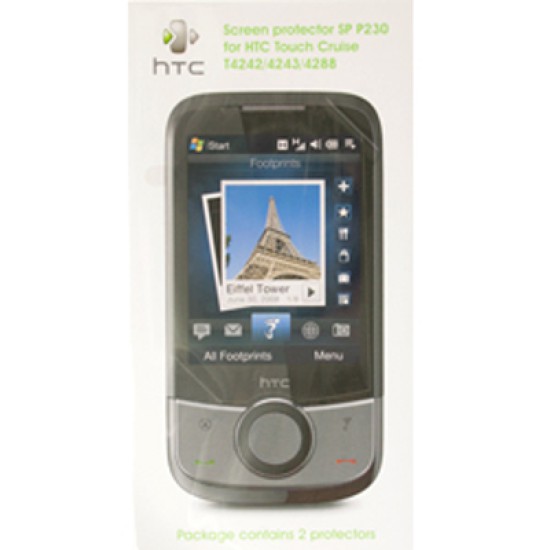 SCREEN PROTECTOR HTC TOUCH CRUISE T4242 P230 2.8" 2pcs OR