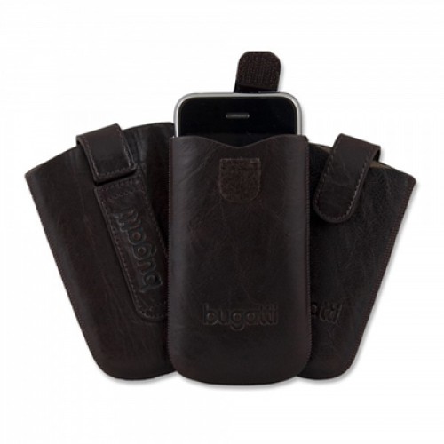 BUGATTI ΘΗΚΗ ΠΟΥΓΚΙ SLIMCASE UNIQUE TOBACCO BROWN L