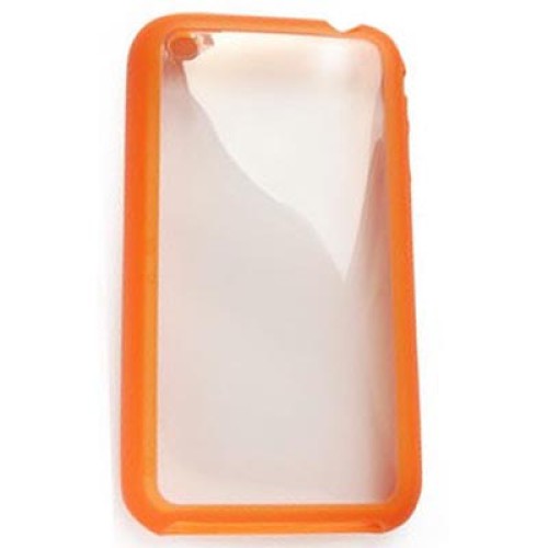 VOLTE-TEL ΘΗΚΗ IPHONE 4G/4S FACEPLATE HARD FUZZY V003 ORANGE