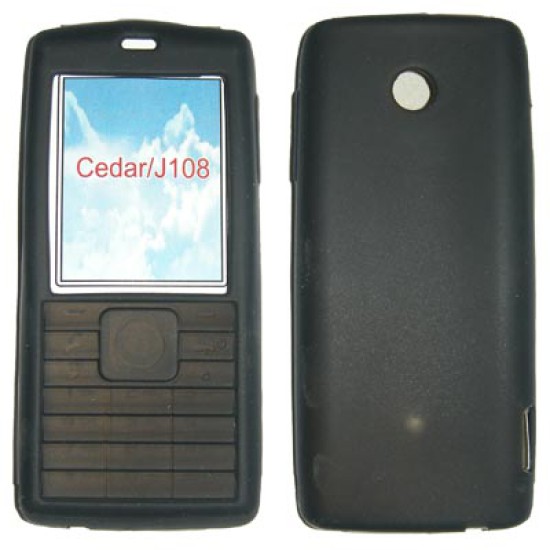 VOLTE-TEL ΘΗΚΗ SONY ERICSSON CEDAR J108 ΣΙΛΙΚΟΝΗΣ BLACK