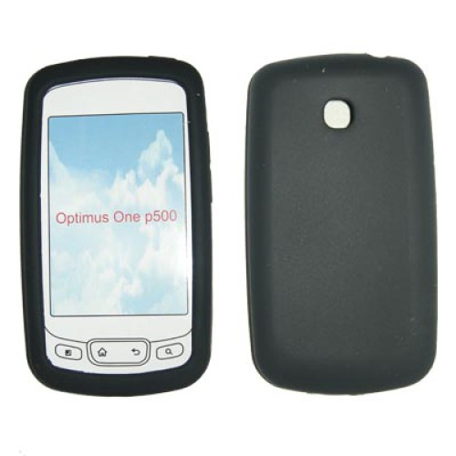 VOLTE-TEL ΘΗΚΗ LG OPTIMUS ONE P500 ΣΙΛΙΚΟΝΗΣ BLACK