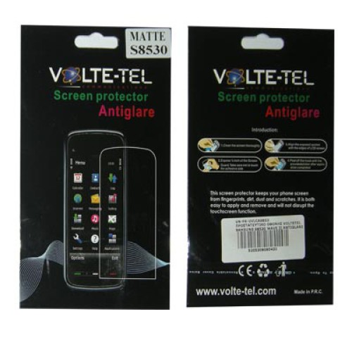 VOLTE-TEL SCREEN PROTECTOR SAMSUNG WAVE 2 S8530 3.7" ANTIGLARE