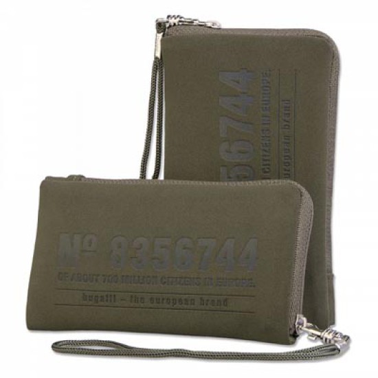 BUGATTI ΘΗΚΗ ΠΟΥΓΚΙ SOFT CASE ST NEOPREN ZIPPER OLIVE SL