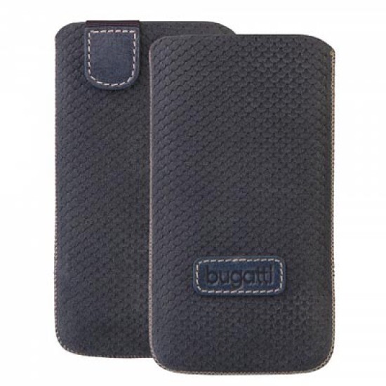 BUGATTI ΘΗΚΗ ΠΟΥΓΚΙ SAMSUNG I9100 LEATHER PERFECT SCALE BLUE SL