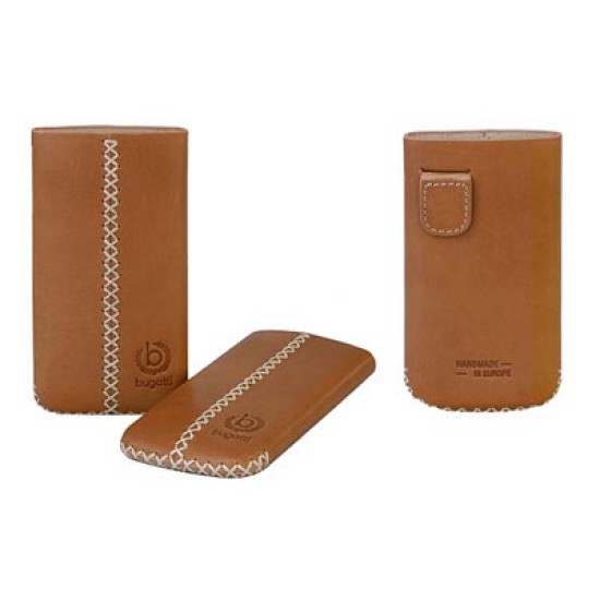 BUGATTI ΘΗΚΗ ΠΟΥΓΚΙ LEATHER CROSS BROWN M