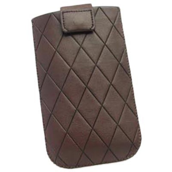 VOLTE-TEL ΘΗΚΗ ΠΟΥΓΚΙ POP LEATHER LOOP V508 BROWN M