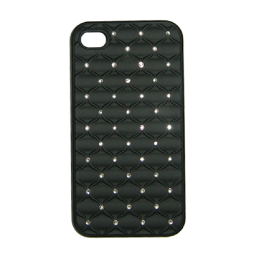 VOLTE-TEL ΘΗΚΗ IPHONE 4G/4S FACEPLATE DIAMOND V029 BLACK