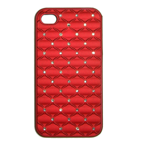 VOLTE-TEL ΘΗΚΗ IPHONE 4G/4S FACEPLATE DIAMOND V031 RED