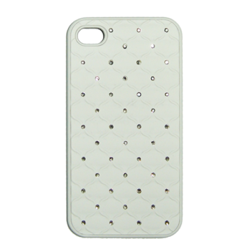 VOLTE-TEL ΘΗΚΗ IPHONE 4G/4S FACEPLATE DIAMOND V032 WHITE