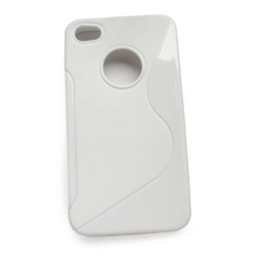 VOLTE-TEL ΘΗΚΗ IPHONE 4G/4S FACEPLATE FLEX TPU V056 WHITE ALL