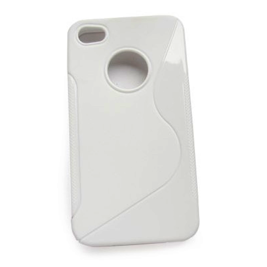 VOLTE-TEL ΘΗΚΗ IPHONE 4G/4S FACEPLATE FLEX TPU V056 WHITE ALL