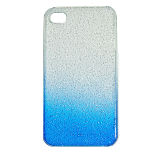 VOLTE-TEL ΘΗΚΗ IPHONE 4G/4S FACEPLATE WATERDROP BLUE V054