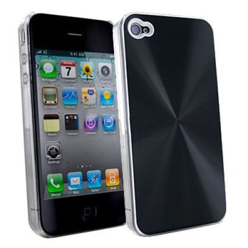VOLTE-TEL ΘΗΚΗ IPHONE 4G/4S FACEPLATE SHINY V039 BLACK