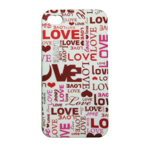 VOLTE-TEL ΘΗΚΗ IPHONE 4G/4S FACEPLATE LOVE V041