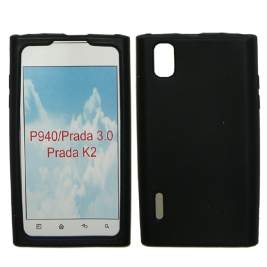 VOLTE-TEL ΘΗΚΗ LG PRADA 3.0 P940 ΣΙΛΙΚΟΝΗΣ BLACK
