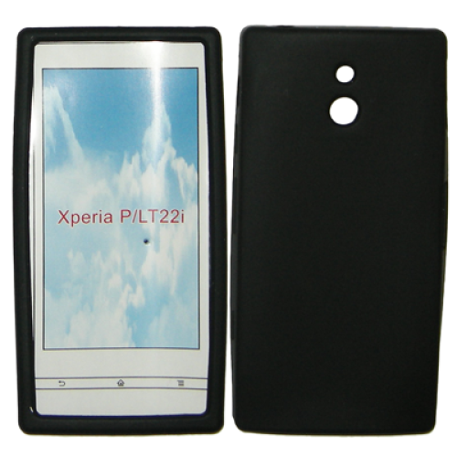 VOLTE-TEL ΘΗΚΗ SONY XPERIA P LT22i ΣΙΛΙΚΟΝΗΣ BLACK