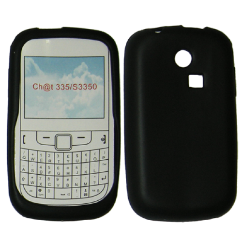 VOLTE-TEL ΘΗΚΗ SAMSUNG S3350 CH@T 335 ΣΙΛΙΚΟΝΗΣ BLACK