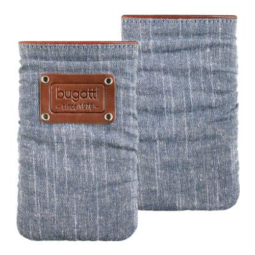 BUGATTI ΘΗΚΗ ΠΟΥΓΚΙ ELEMENTS PATCH DENIM BLUE M