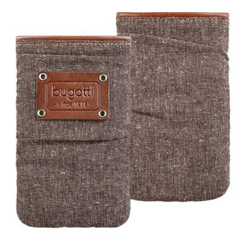 BUGATTI ΘΗΚΗ ΠΟΥΓΚΙ ELEMENTS PATCH SADDLE BROWN M