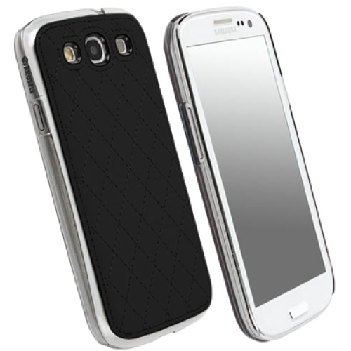 KRUSELL ΘΗΚΗ SAMSUNG I9300 FACEPLATE LEATHER AVENYN UC BLACK