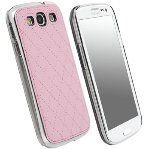 KRUSELL ΘΗΚΗ SAMSUNG I9300 FACEPLATE LEATHER AVENYN UC PINK