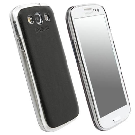 KRUSELL ΘΗΚΗ SAMSUNG I9300 FACEPLATE LEATHER DONSO UC BLACK