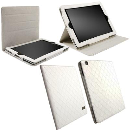 KRUSELL ΘΗΚΗ IPAD 4/IPAD 3/2 TABLET LEATHER-STAND AVENYN WHITE