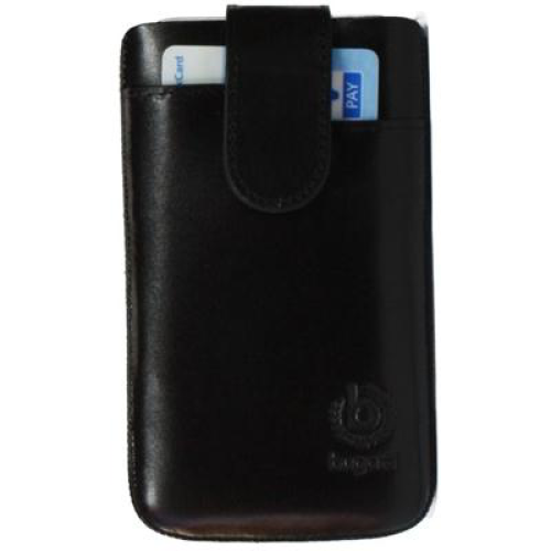 BUGATTI ΘΗΚΗ ΠΟΥΓΚΙ SLIM CASE LEATHER PREMIUM BLACK XL