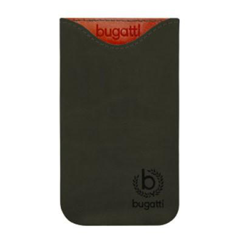 BUGATTI ΘΗΚΗ ΠΟΥΓΚΙ LEATHER SKINNY GLOWING COAL ML NSP 2500/2300/2000/1850/1800 BLACK