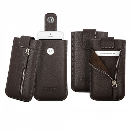 BUGATTI ΘΗΚΗ ΠΟΥΓΚΙ IPHONE SE/5S/5/5C MOVE DARK BROWN ML