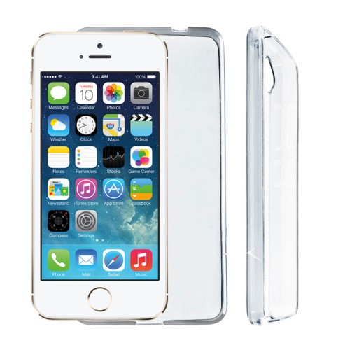 VOLTE-TEL ΘΗΚΗ IPHONE SE/5/5S SLIMCOLOR TPU ΔΙΑΦΑΝΗ