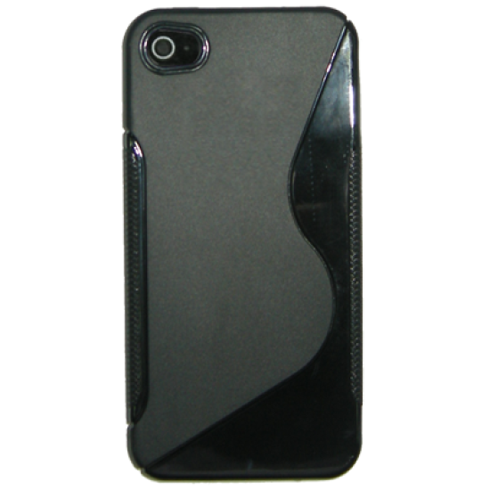 VOLTE-TEL ΘΗΚΗ IPHONE SE/5S/5 FACEPLATE FLEX TPU BLACK ALL