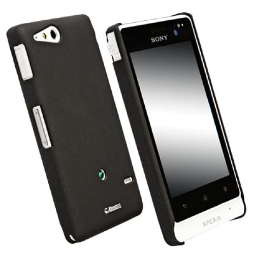 KRUSELL ΘΗΚΗ SONY XPERIA GO ST27i FACEPLATE COLORCOVER BLACK