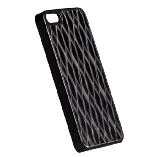 KRUSELL ΘΗΚΗ IPHONE SE/5S/5 FACEPLATE ALUMINIUMCOVER BLACK WAVE